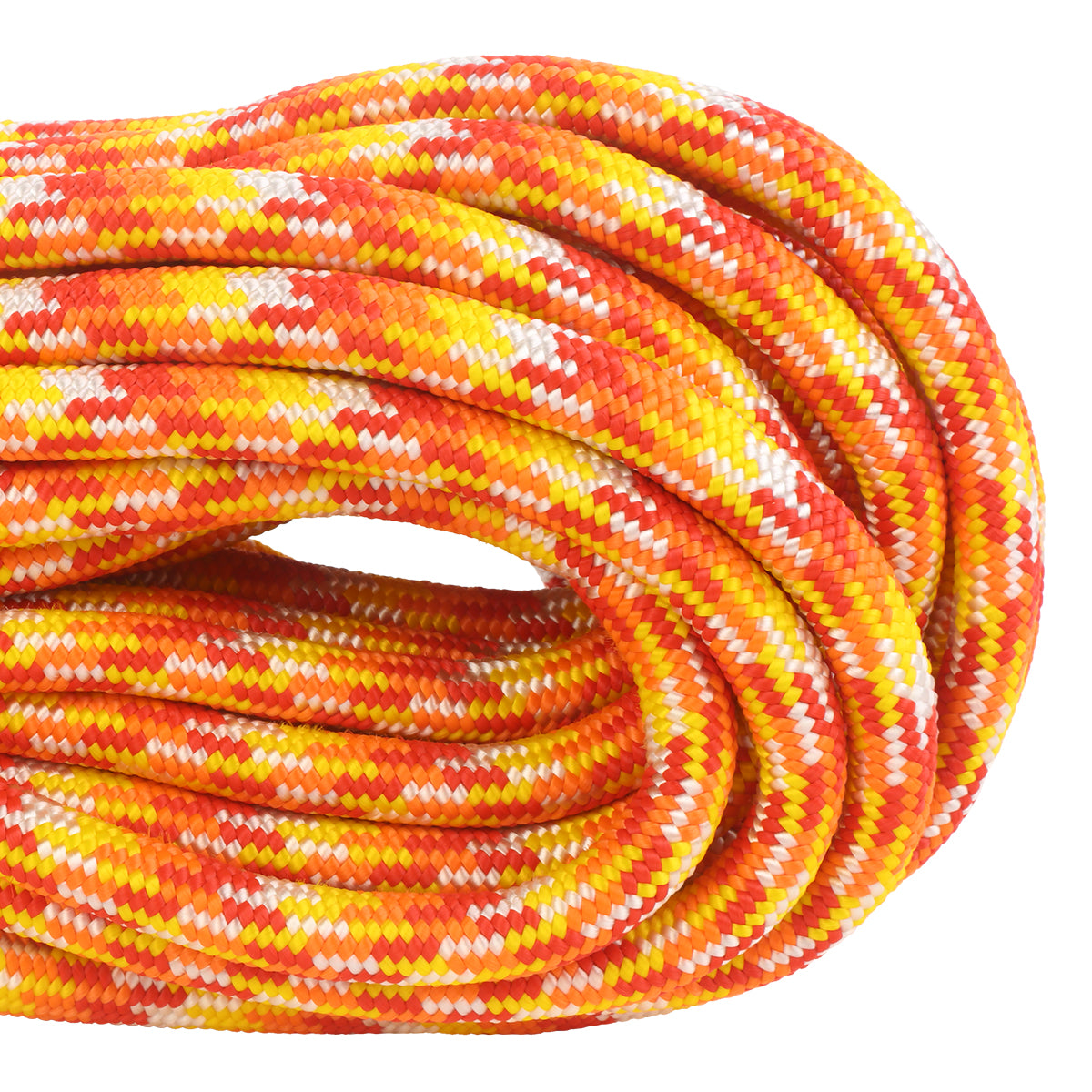 1 2 Utility Phoenix White Red Neon Orange Yellow 100ft Closeup