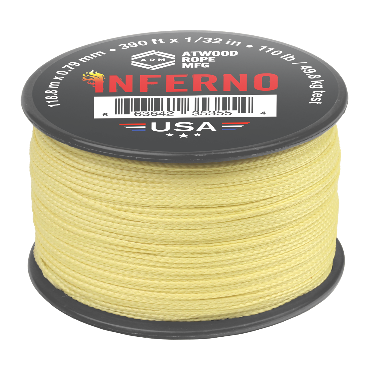 1 32 Inferno Kevlar Aramid .79mm true 1 32 390ft
