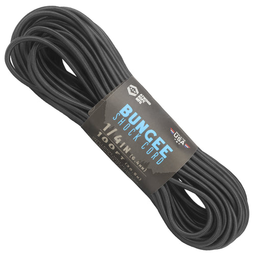 1 4 Bungee Cord Black 100ft