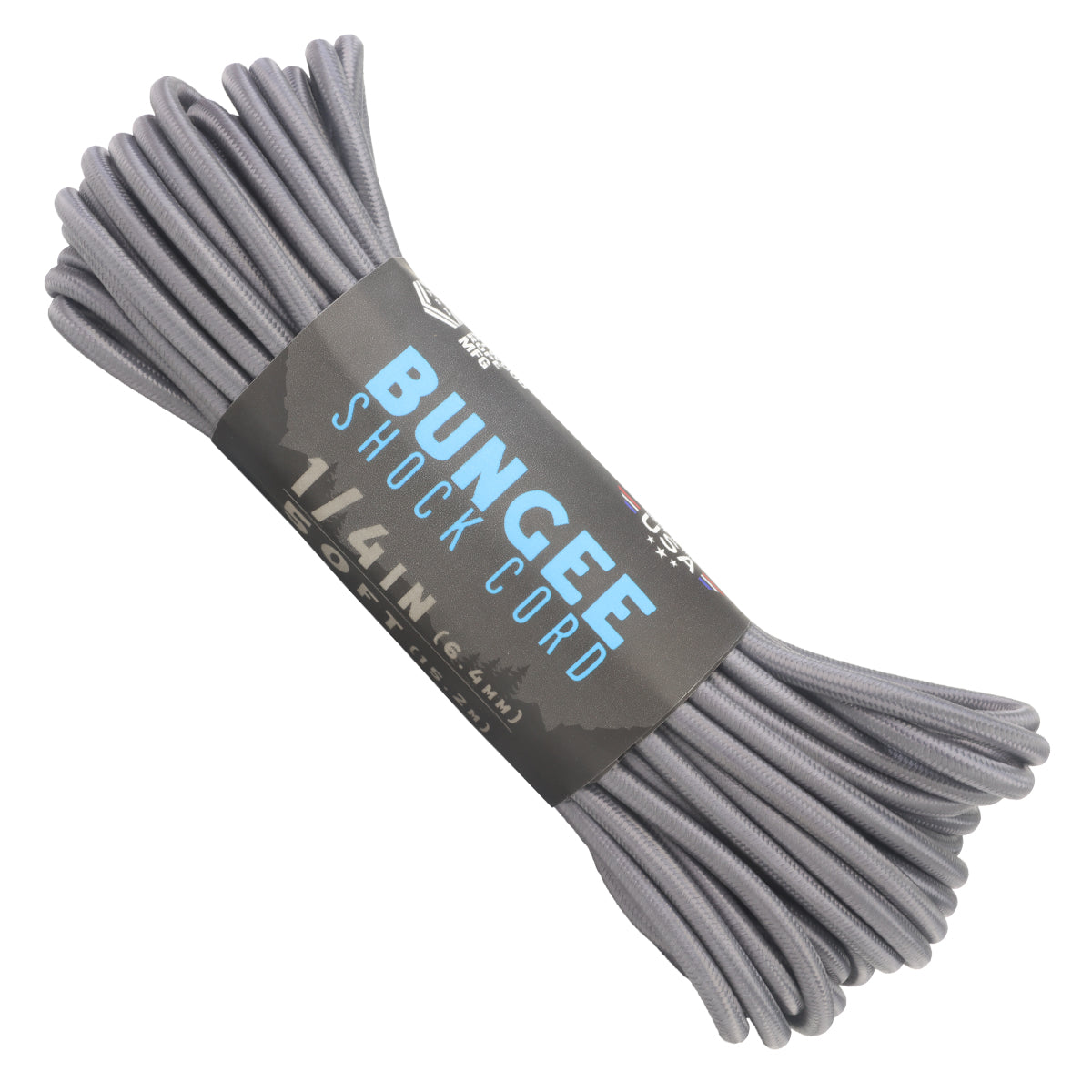 1 4 Bungee Cord Grey 50ft
