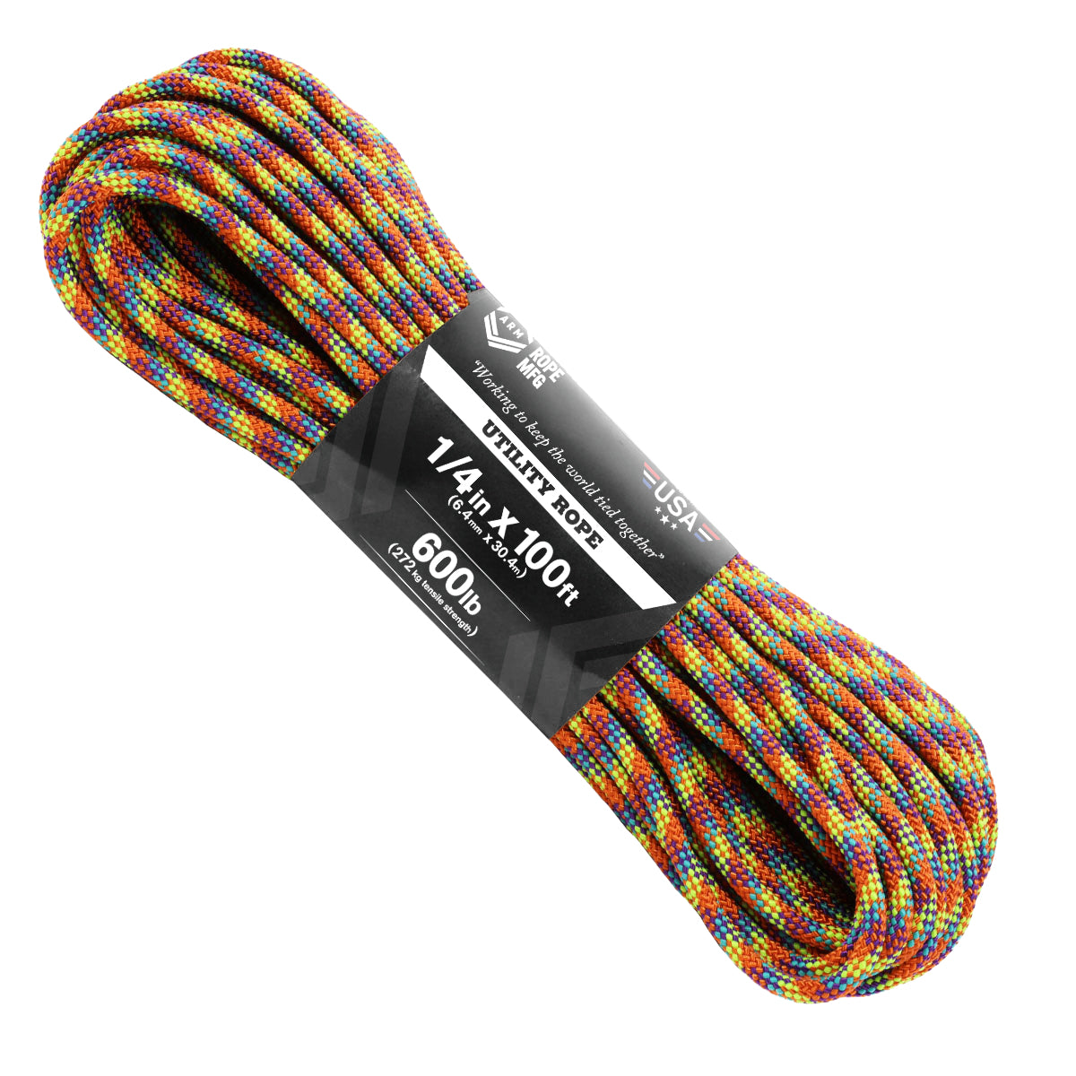 1/4 x 100ft - Fiesta – Atwood Rope MFG