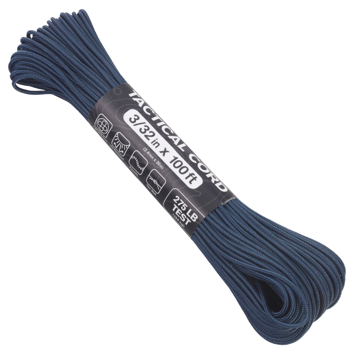 275 Cord 3/32 Tactical - Space Blue – Atwood Rope MFG