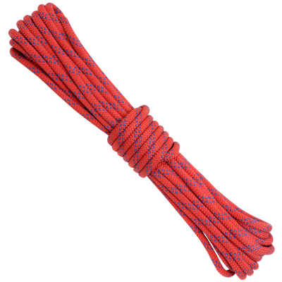 3/8 Kevlar - Red w/ Blue Tracer