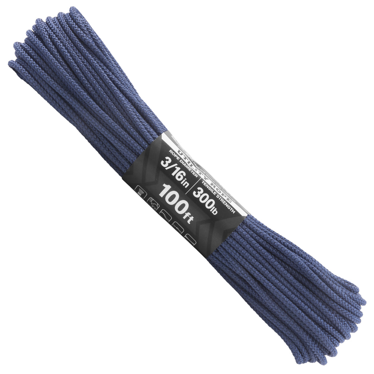 Bm Rope Navy 3/16 x 100ft - Navy – Atwood Rope MFG