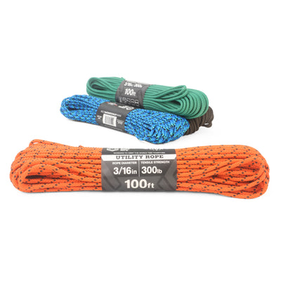 3 16 Utility Various Colors Bulk Pack Closeup