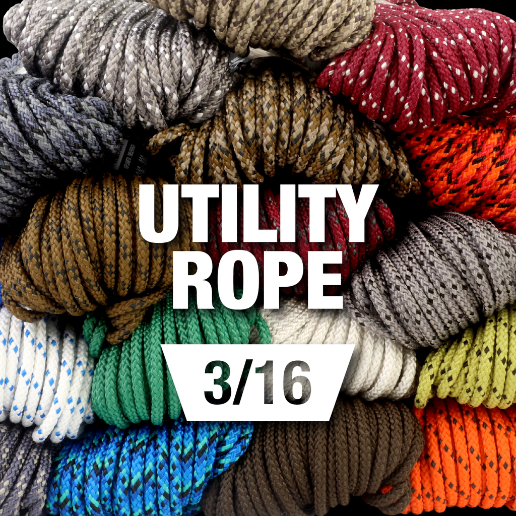 3 16  Utility Rope Various Colors Home