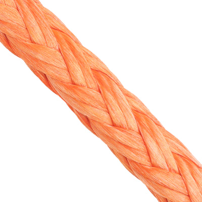 3 4 Paladin Winch Line Neon Orange Super Closeup