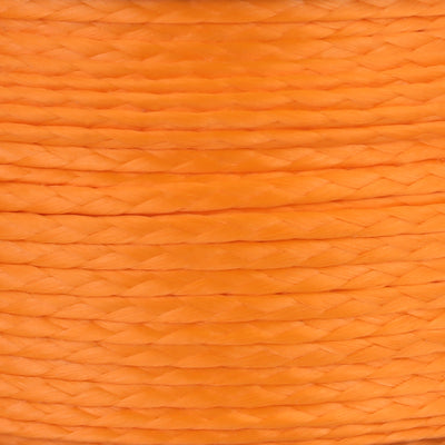 3 64 Paladin Nano Winch Line 160ft Neon Orange Closeup Web Ready