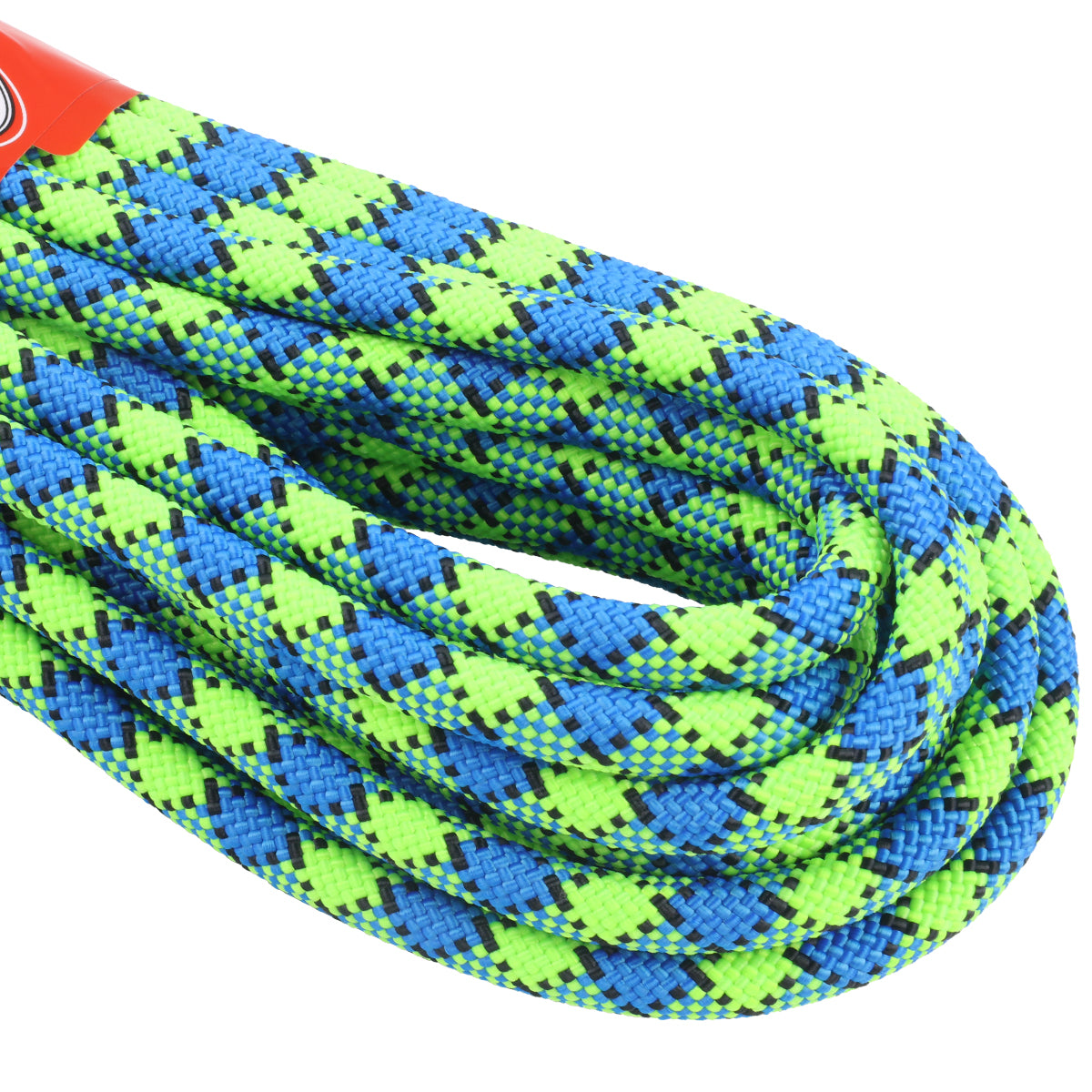Web Check Rope 3/8 - Neon Green & Blue Check w/ Black tracer – Atwood Rope MFG