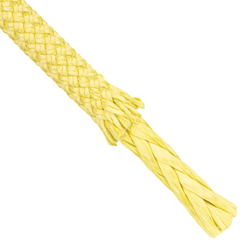 3 8 Kevlar 50 50 sheath and core yellow displaying core