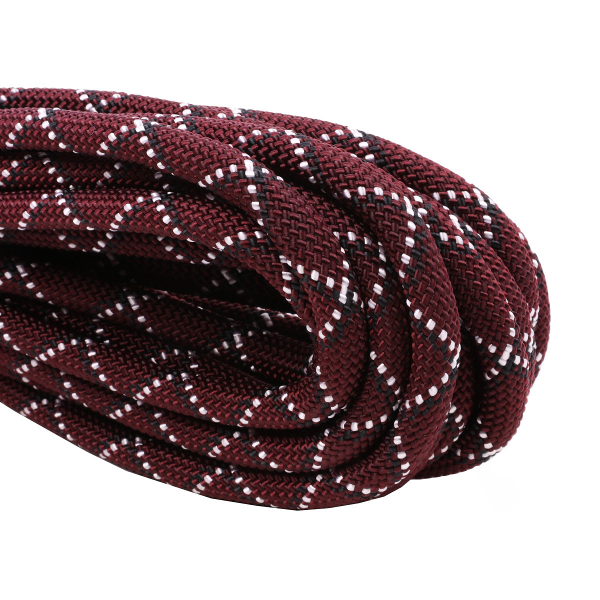 3 8 Maroon w Black & White Tracer Closeup