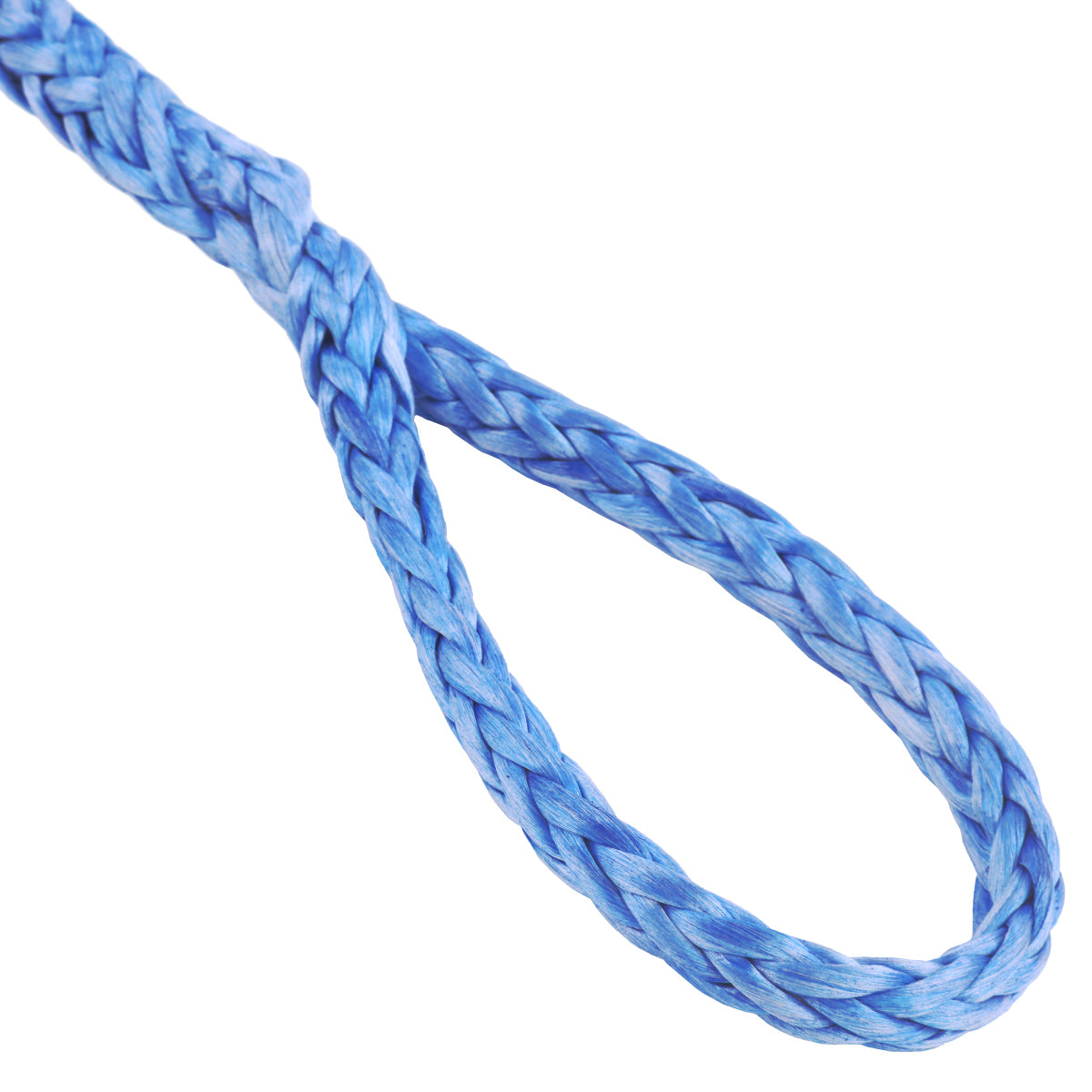 3 8 Paladin Winch Line Blue Splice Web Ready