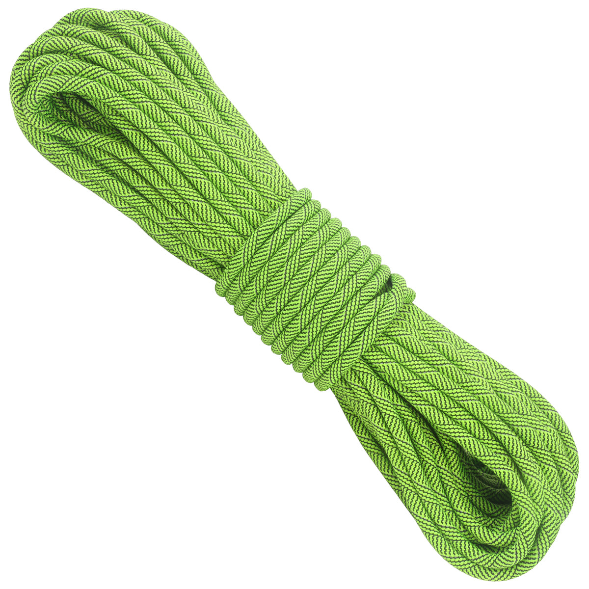 3 8 Technicord Reflective Black & Neon Green Ripples main