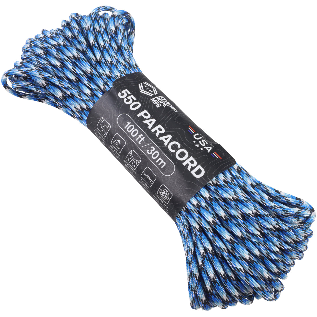 550 Paracord Blue Snake