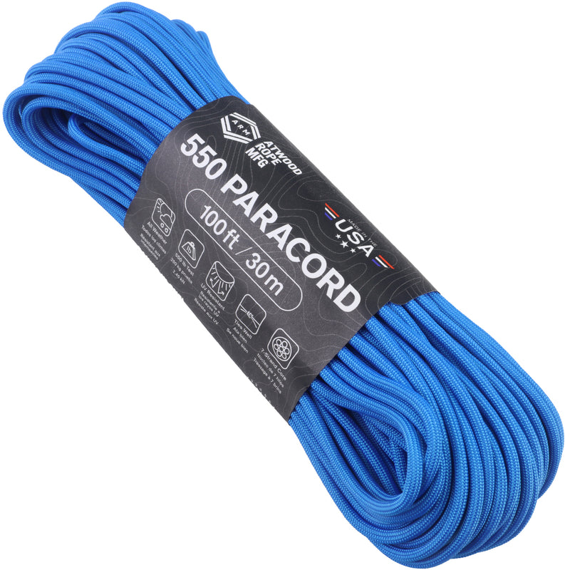 550 Paracord - Blue – Atwood Rope MFG