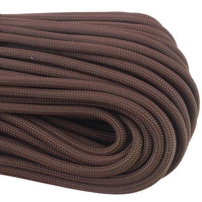 550 Paracord Brown Closeup