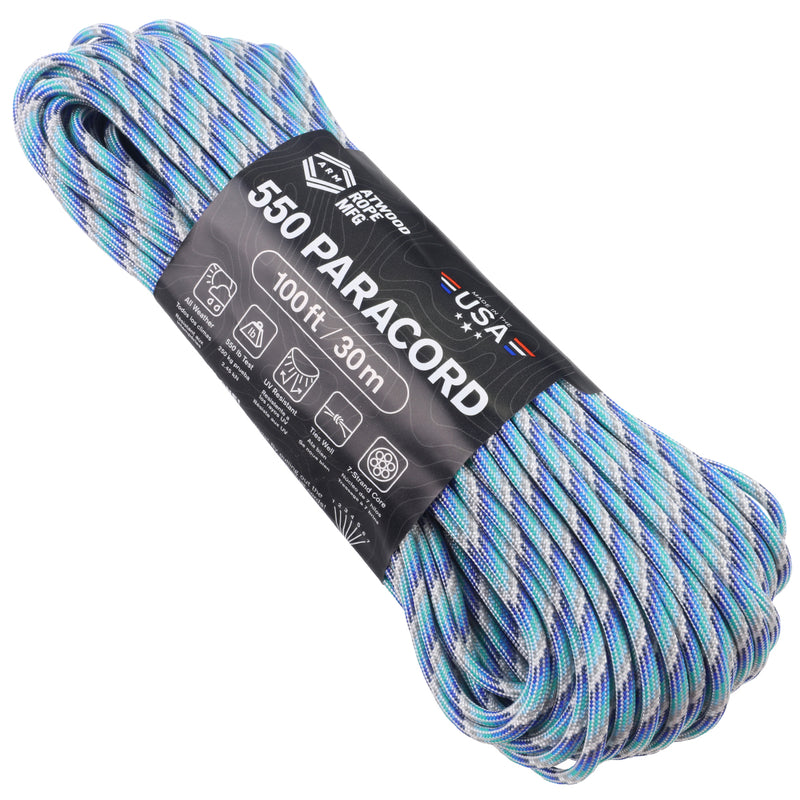 550 Paracord - Cool Breeze – Atwood Rope MFG