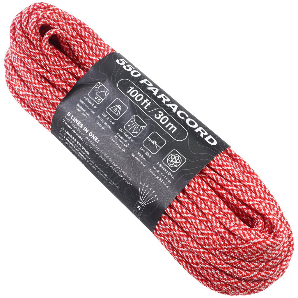 100 Pack - Various Colors - 550 Paracord Bulk Pack – Atwood Rope