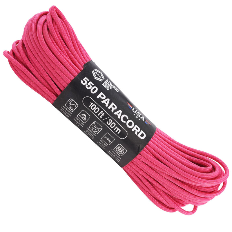 550 Paracord Fuchsia is a rare color that crops up everynow and then and is totally worth the purchase