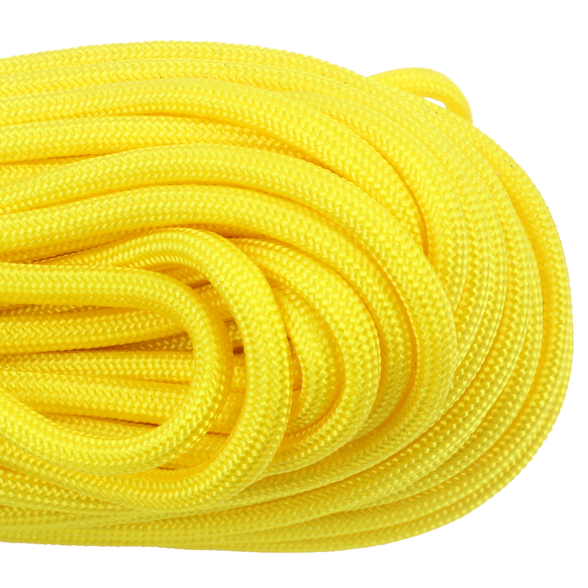 550 Paracord Golden Yellow Closeup