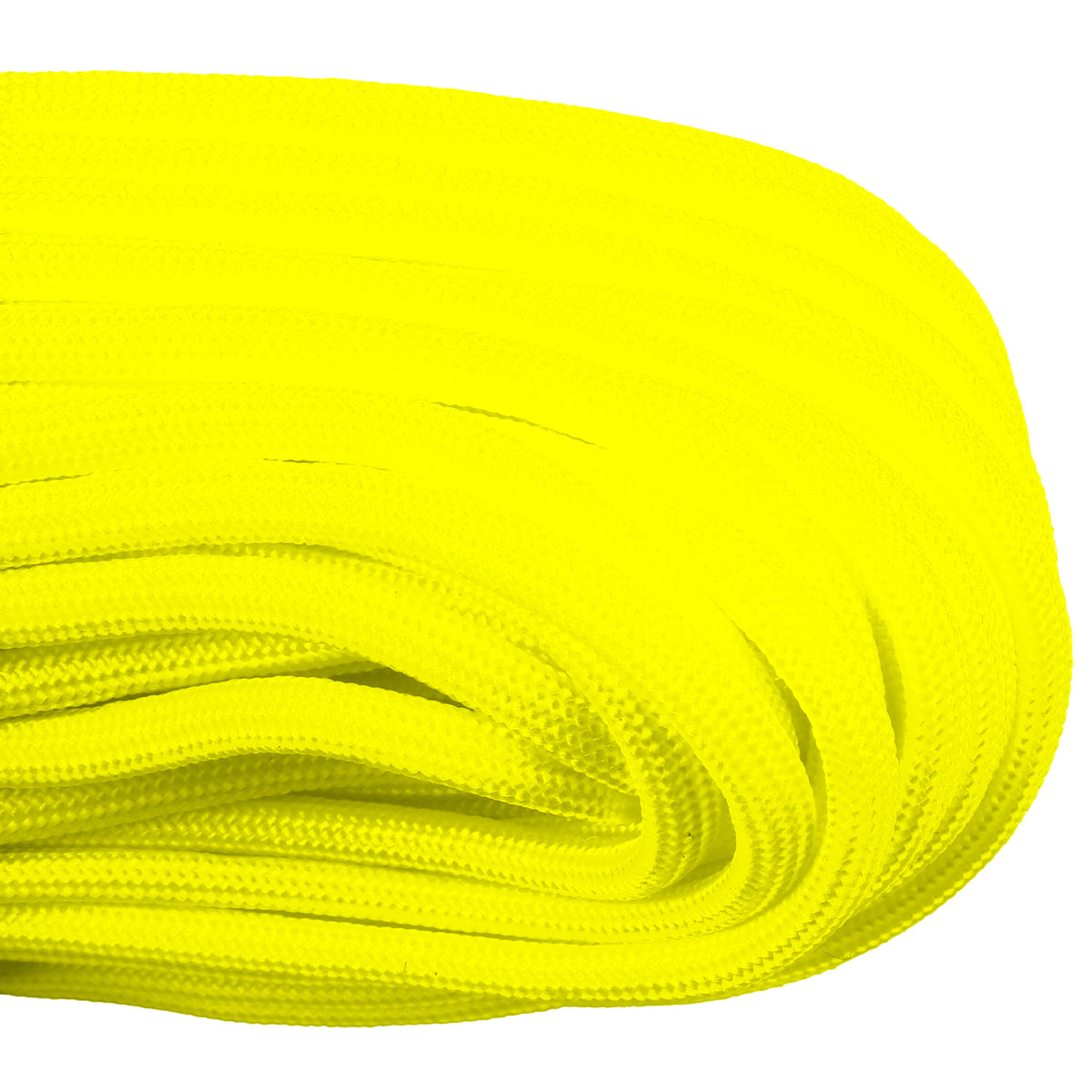 550 Paracord Neon Yellow CLoseup