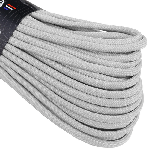 550 Paracord Grey Closeup