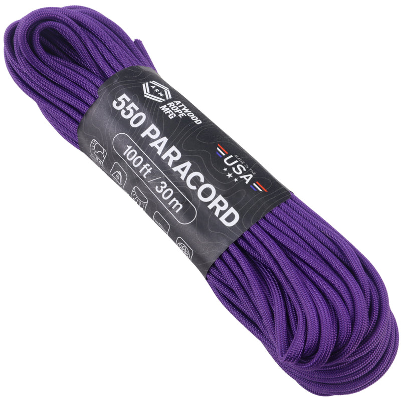 550 Paracord - Purple – Atwood Rope MFG