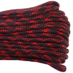 550 Paracord Red Hawk Closeup