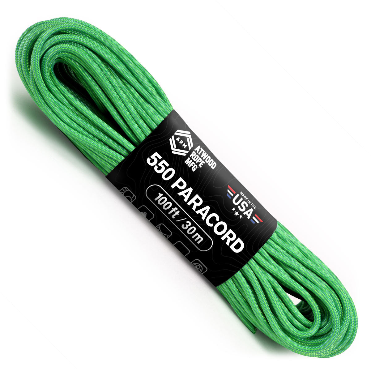 Patty Rope 550 Paracord - Rice Patty – Atwood Rope MFG