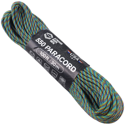 550 Paracord Technicolor