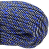 550 Paracord Thin Blue Line Closeup