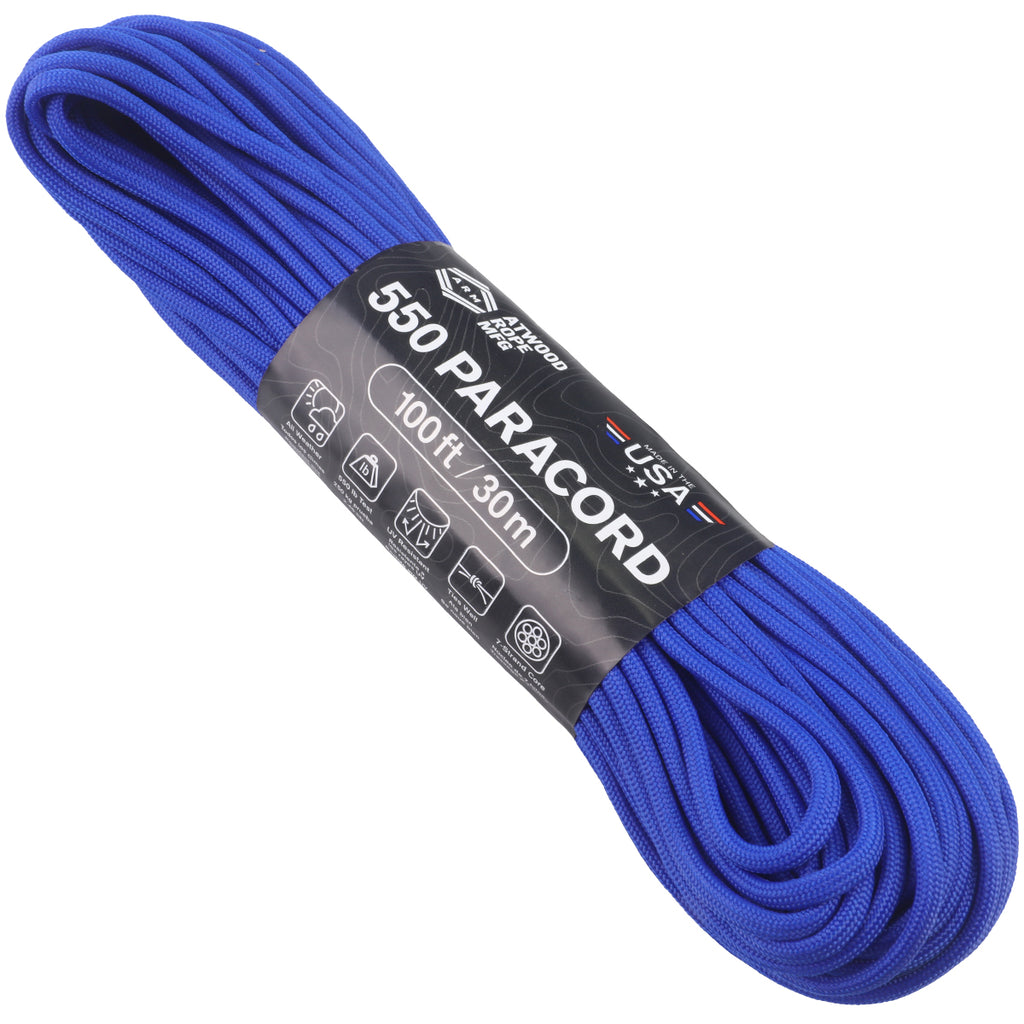550 Paracord - Ultramarine Blue – Atwood Rope MFG