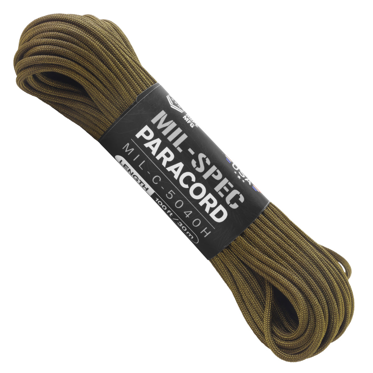Mil-Spec 550 Paracord 7 Strand MIL-C-5040H Type III – Atwood Rope MFG