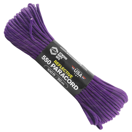 550 Paracord Reflective Purple