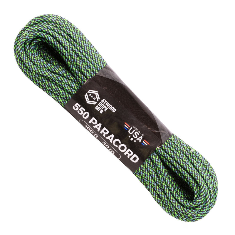 550 paracord grassy shore