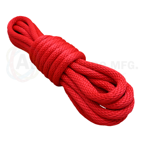 5 8 solid braid derby line red