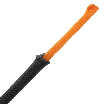 5/32 Armaxion Black w/ Neon Orange paladin winch line core 100ft Core