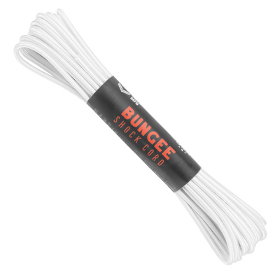 5 32 White Bungee cord 25ft