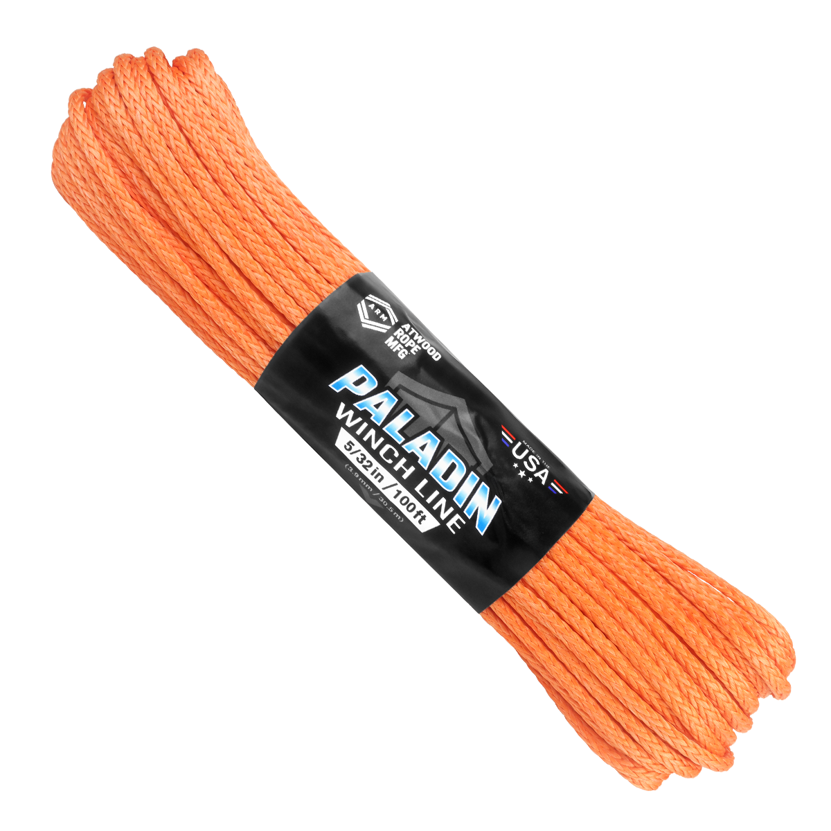 5 32 Paladin Winch Line Orange
