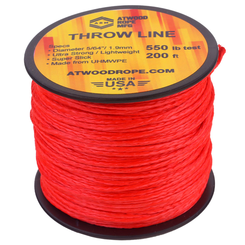 5_64 Arborist Throw Line Dyna X Red
