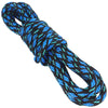 58 SOLID BRAID BLACK WITH BLUE AND TEAL MAIN