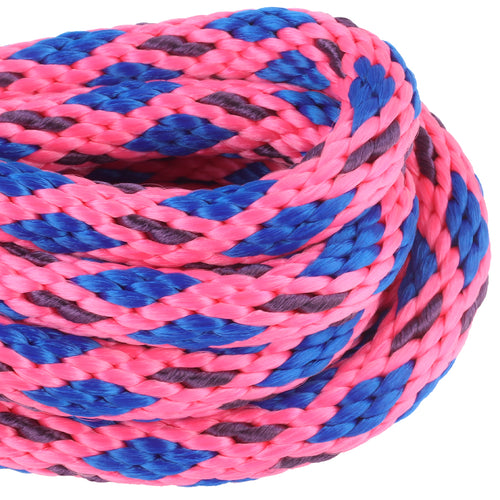 58 SOLID BRAID PINK BLUE PLUM