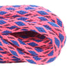 5 8 Solid Braid Pink w Blue Diamond & Plum Tracer Closeup bright