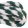 5 8 Solid Braid White & Hunter Closeup