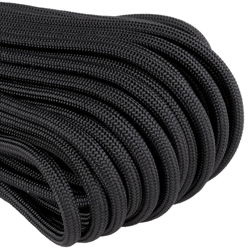 750 Paracord Black diag Closeup