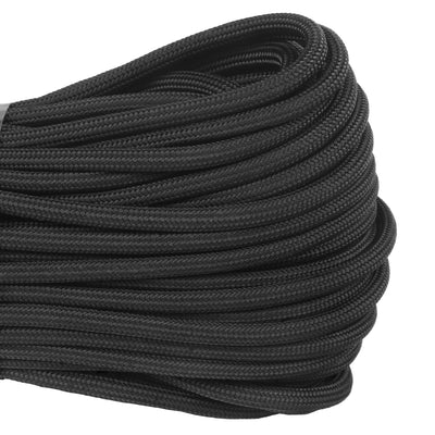750 Paracord Black Closeup