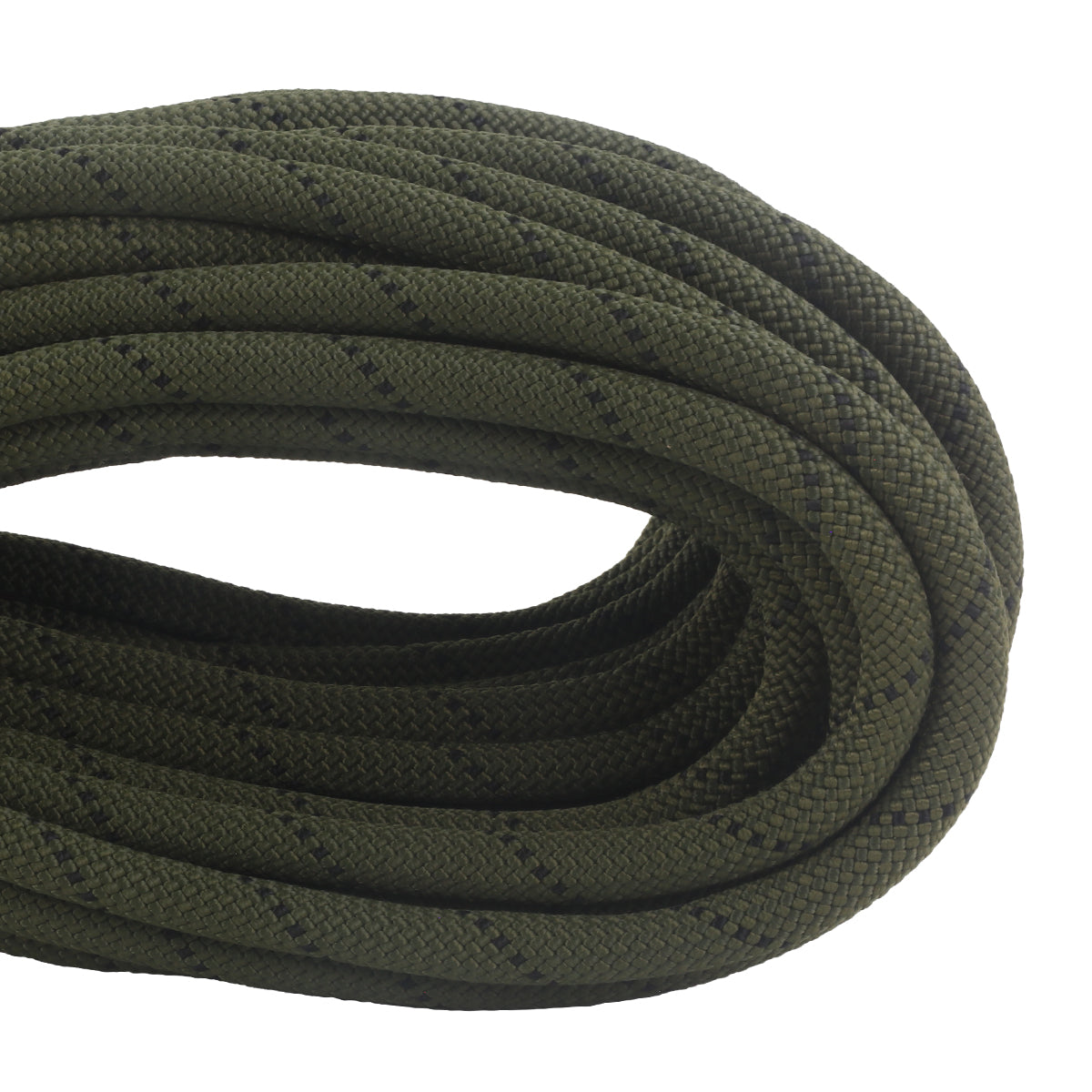 7 16 Kernmantle Olive Drab with Black Tracer Closeup