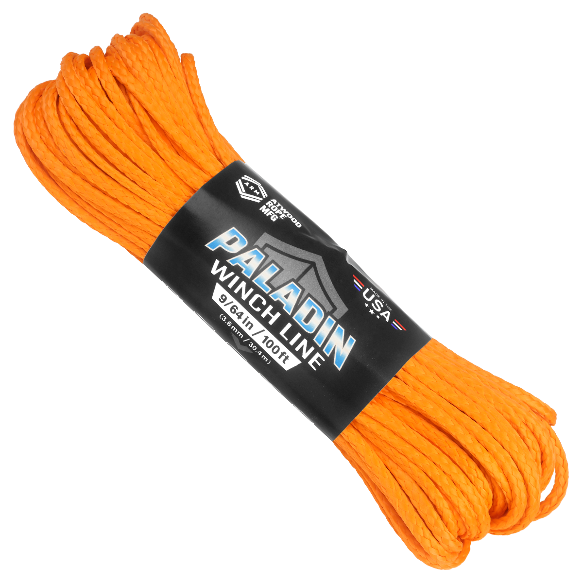 9 64 Paladin Winch Line Orange