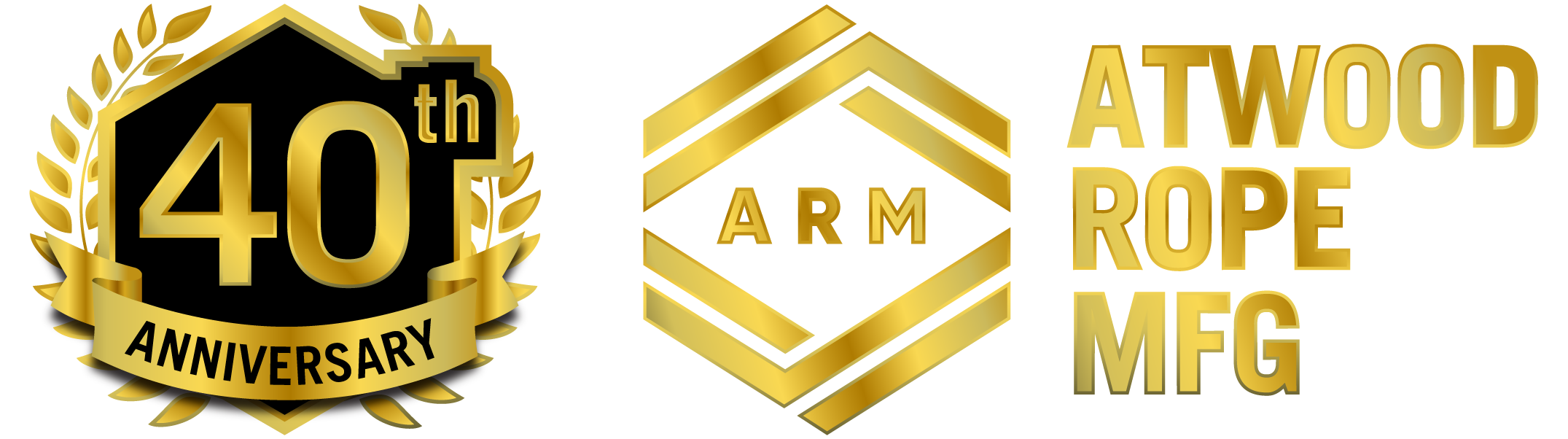 arm 40th anniversary icon banner display