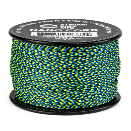 Nano Cord Neon Yellow Made in the USA Polyester/Nylon – Paracord Galaxy
